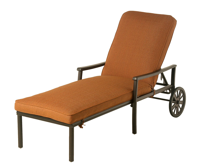 Hanamint Stratford Chaise Lounge
 with Cushion