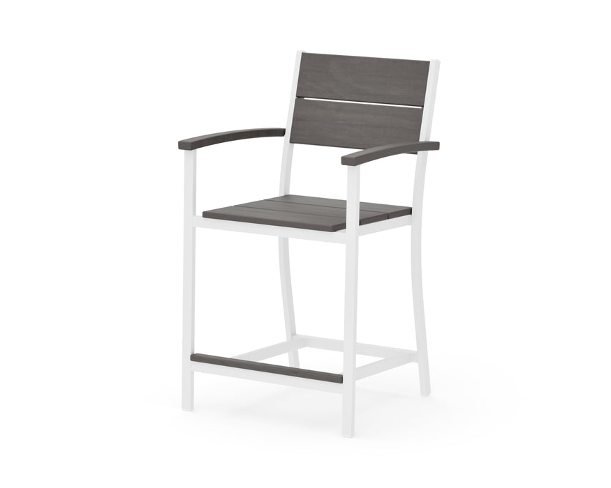 POLYWOOD® Main Street Counter Arm Chair