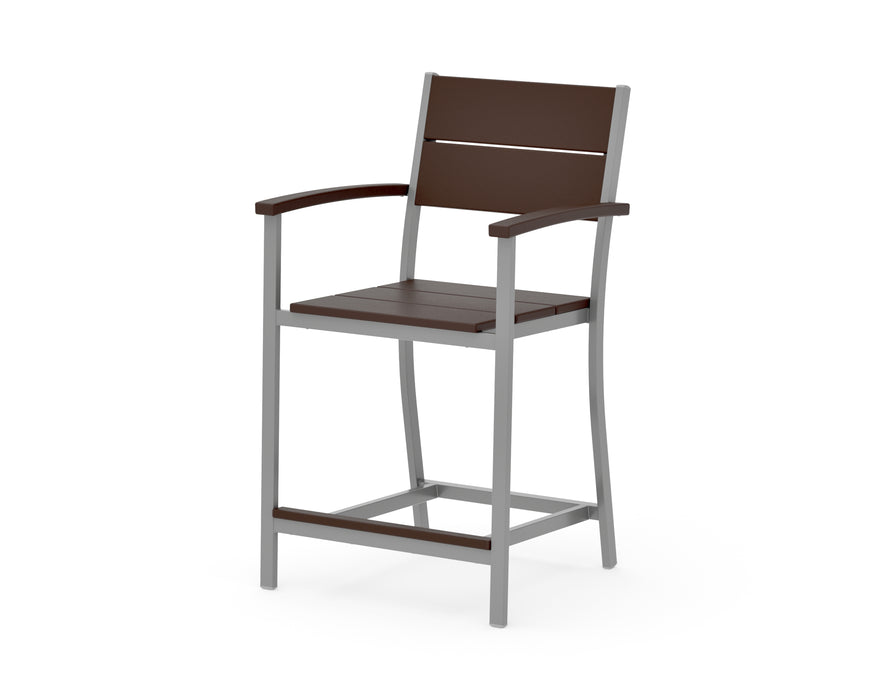 POLYWOOD® Main Street Counter Arm Chair