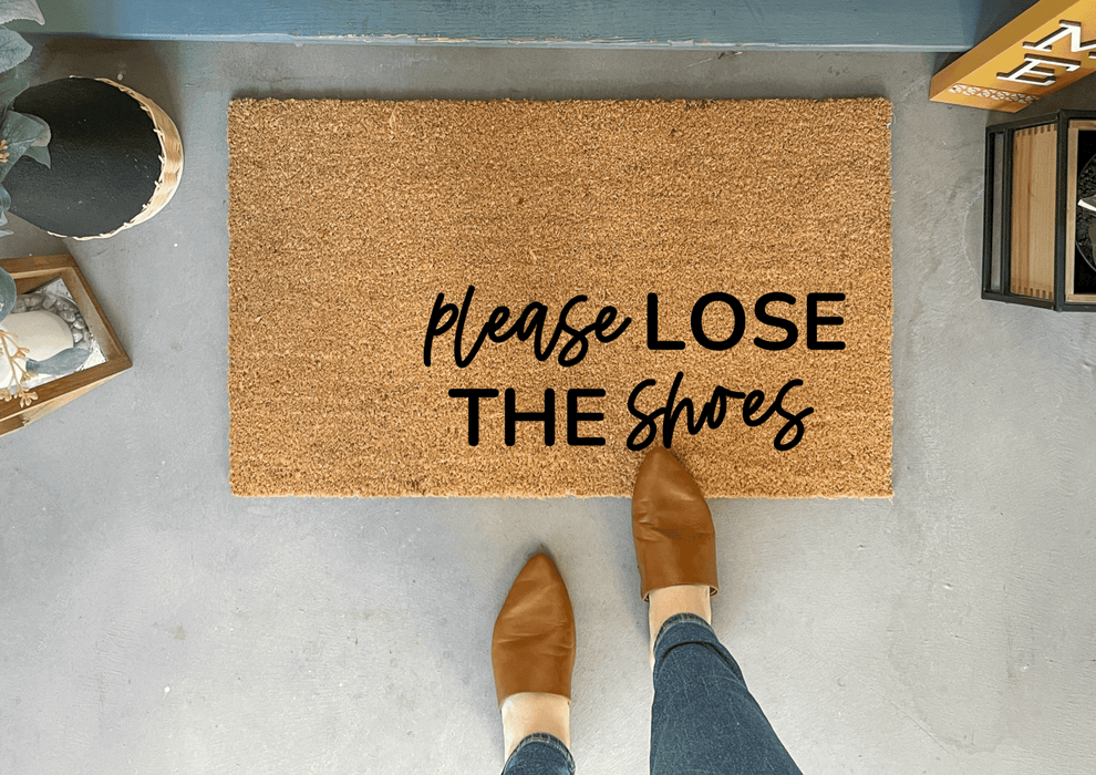 Lose the Shoes Doormat