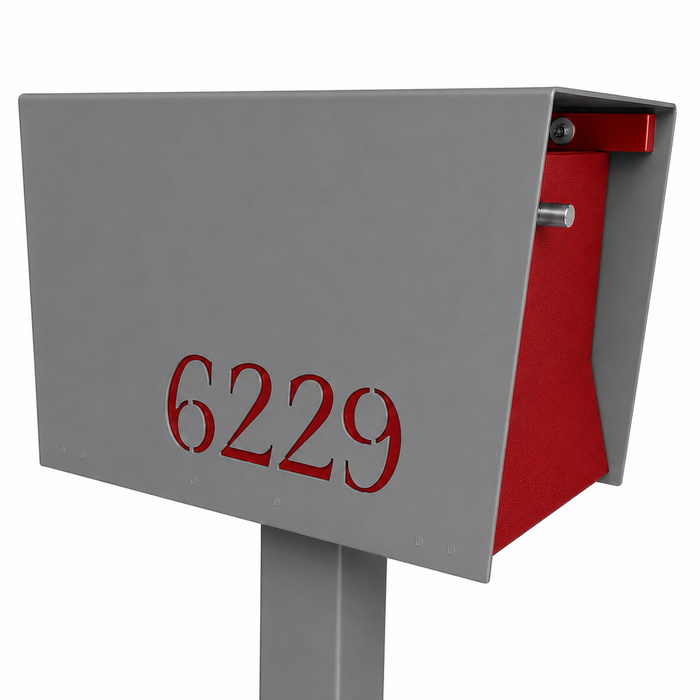 UptownBox-2.0 in DESIGNER GREY - Modern Mailbox