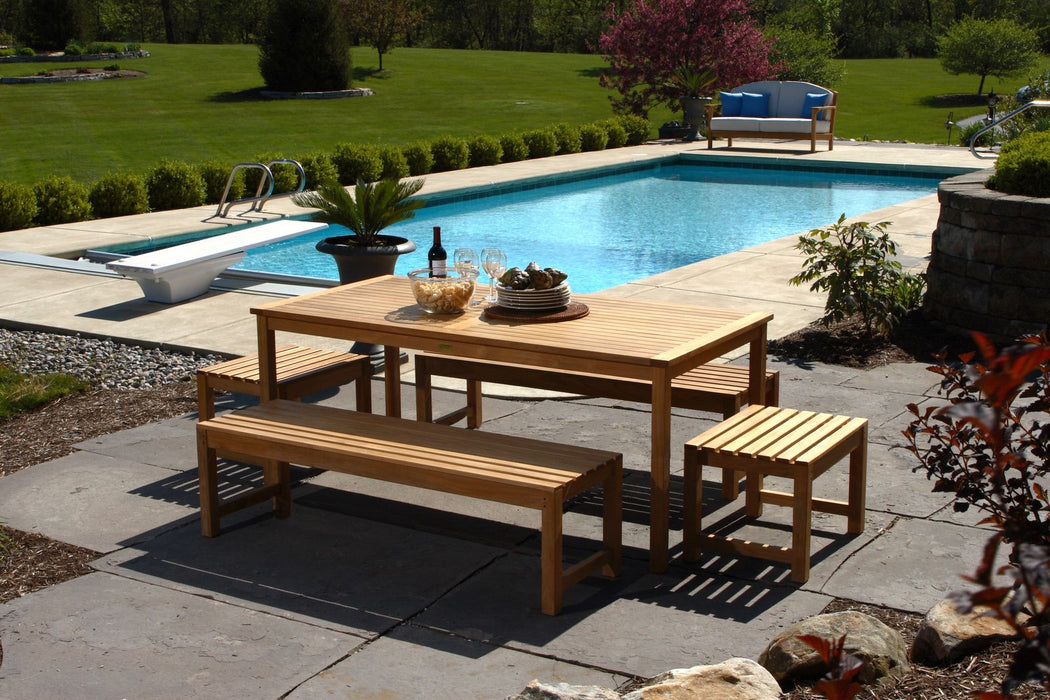 Three Birds Casual Charleston Backless Bench 5