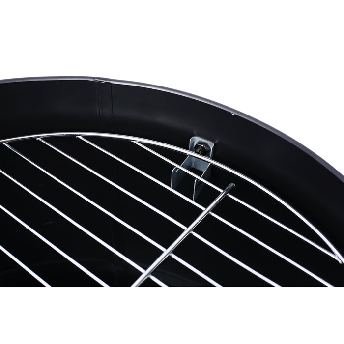 Charcoal Smoker Grill Wood Smoker Grills Outdoor Cooking 16 Inch Portable BBQ