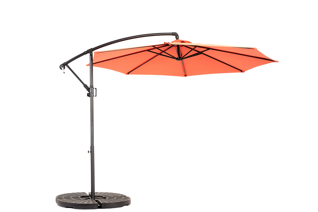 10ft Offset Hanging Market Patio Umbrella with Easy Tilt Adjustment — Outdoor Rooms by Design 10ft Offset Hanging Market Patio Umbrella with Easy Tilt Adjustment — Outdoor Rooms by Design