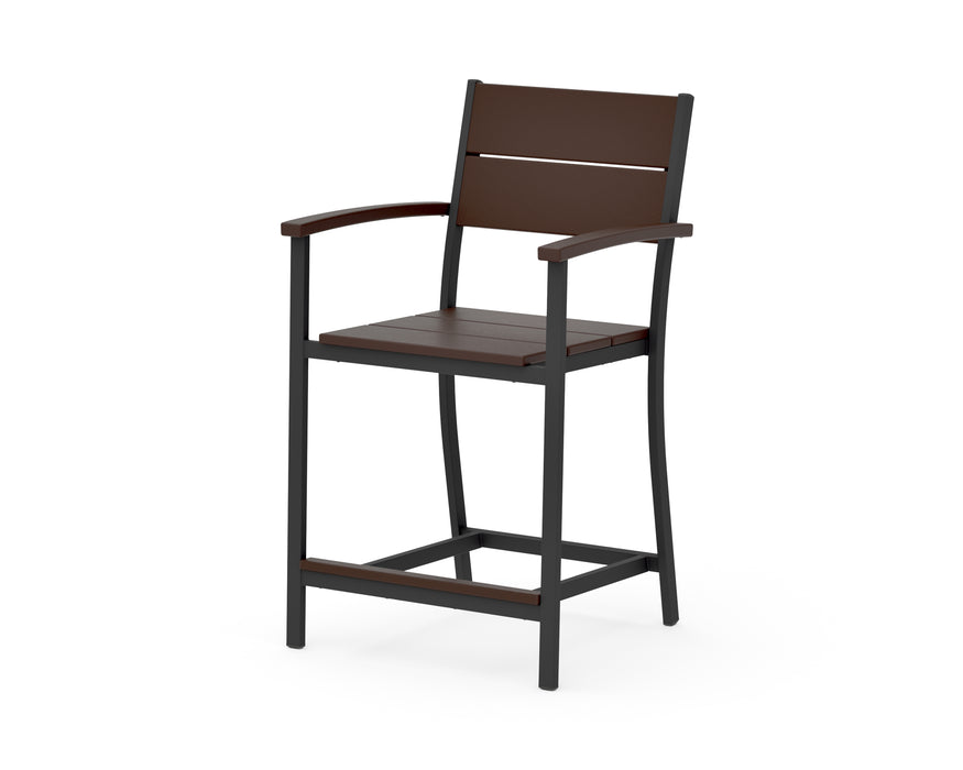 POLYWOOD® Main Street Counter Arm Chair