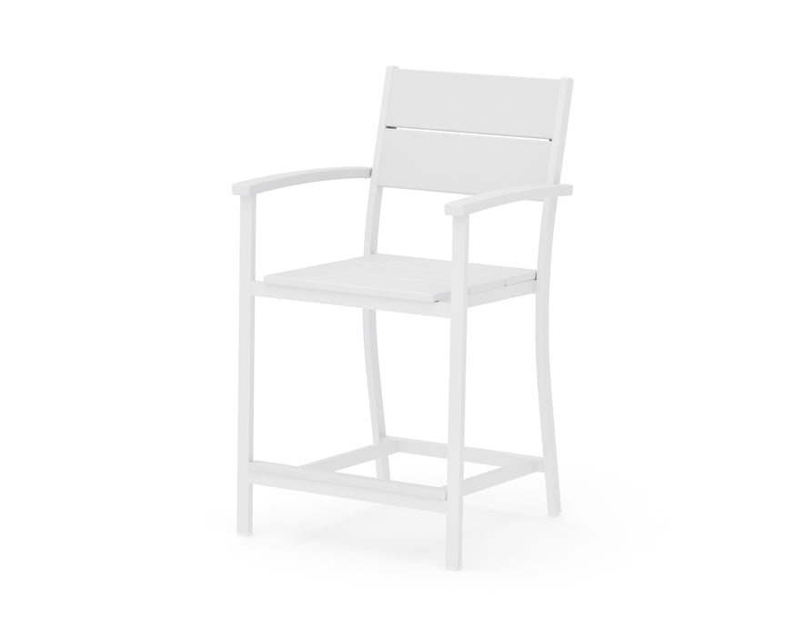 POLYWOOD® Main Street Counter Arm Chair