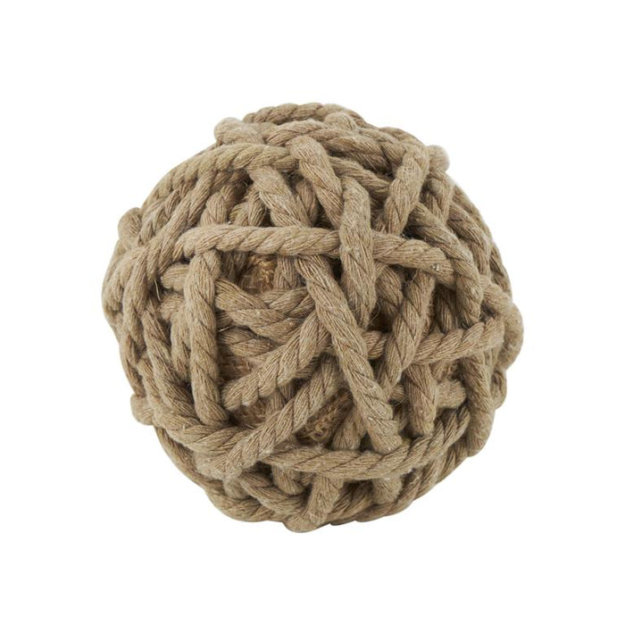 Brown Jute Rope Handmade Woven Decorative Orbs & Vase Filler