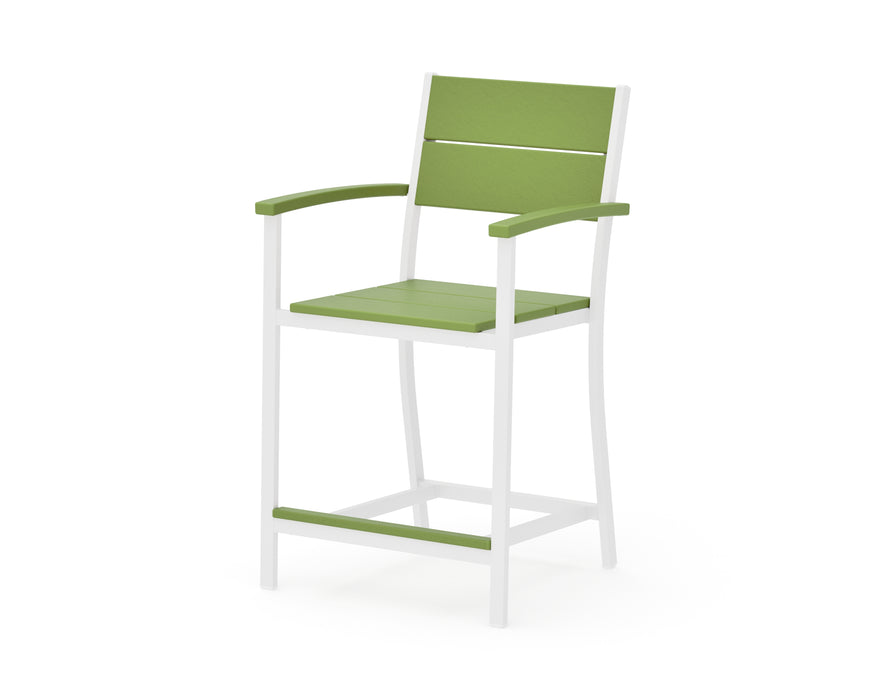 POLYWOOD® Main Street Counter Arm Chair