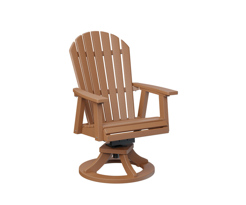 Berlin Gardens Comfo Back Swivel Rocker Dining Chair