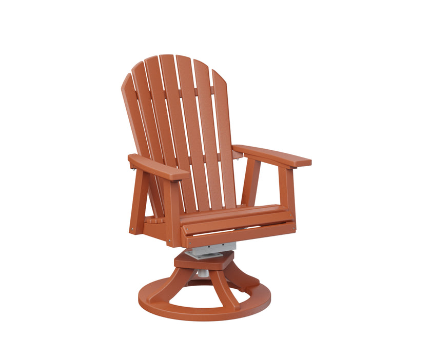 Berlin Gardens Comfo Back Swivel Rocker Dining Chair