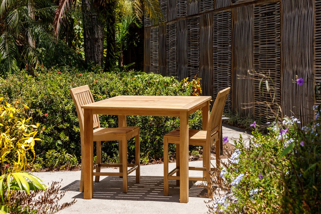 Three Birds Casual Newport Square Counter Height Dining Table 42"