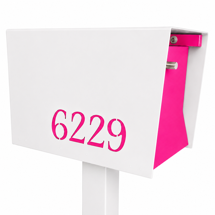 UptownBox-2.0 in ARCTIC WHITE - Modern Mailbox