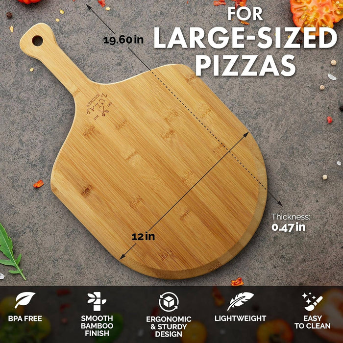 Bamboo Wood Pizza Peel