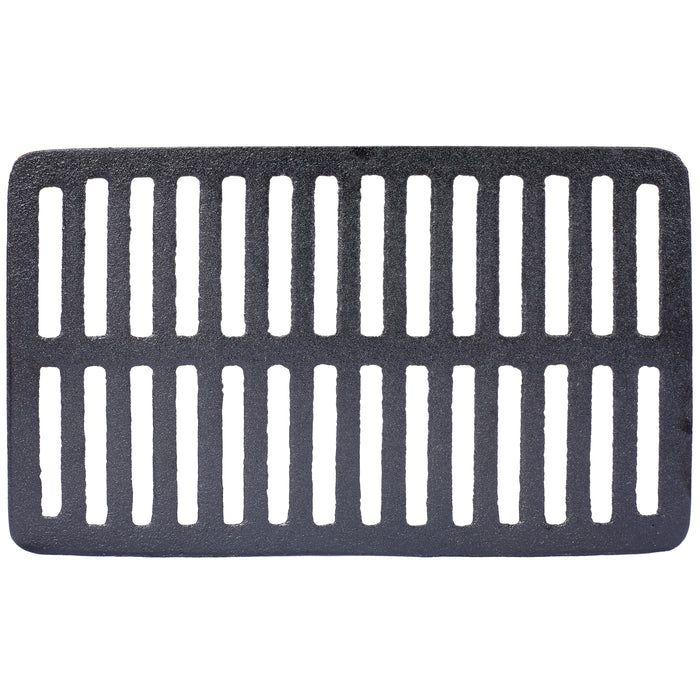 Oval Cast Iron Grill Outdoor Portable Charcoal Tabletop Skillet