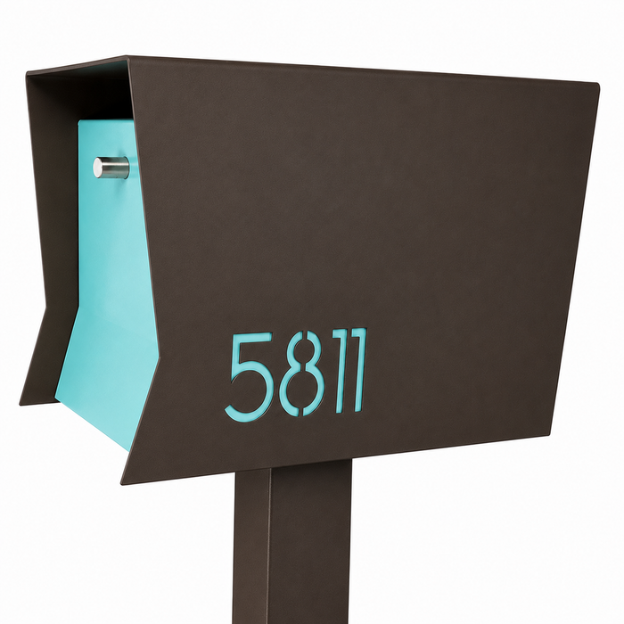 Retrobox-2.0 in COCONUT - Modern Mailbox