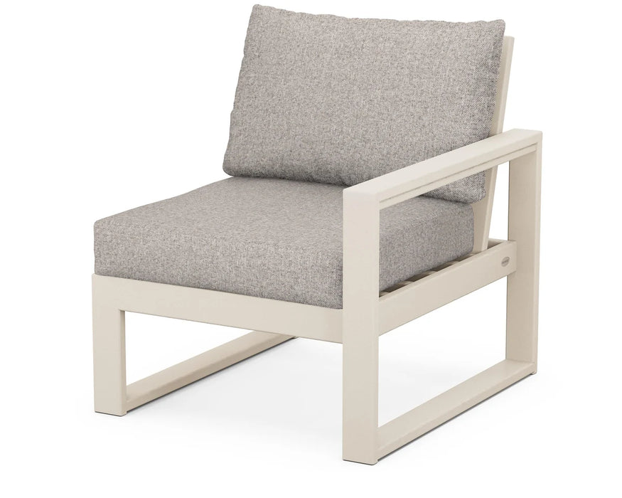 POLYWOOD® EDGE Modular Right Arm Chair