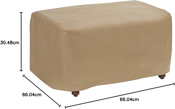 PCI Weatherproof Small Ottoman Cover