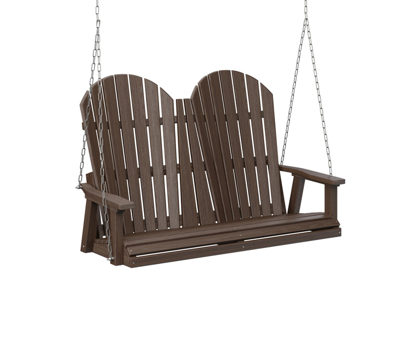 Berlin Gardens Comfo Back Double Swing with Zinc Chains