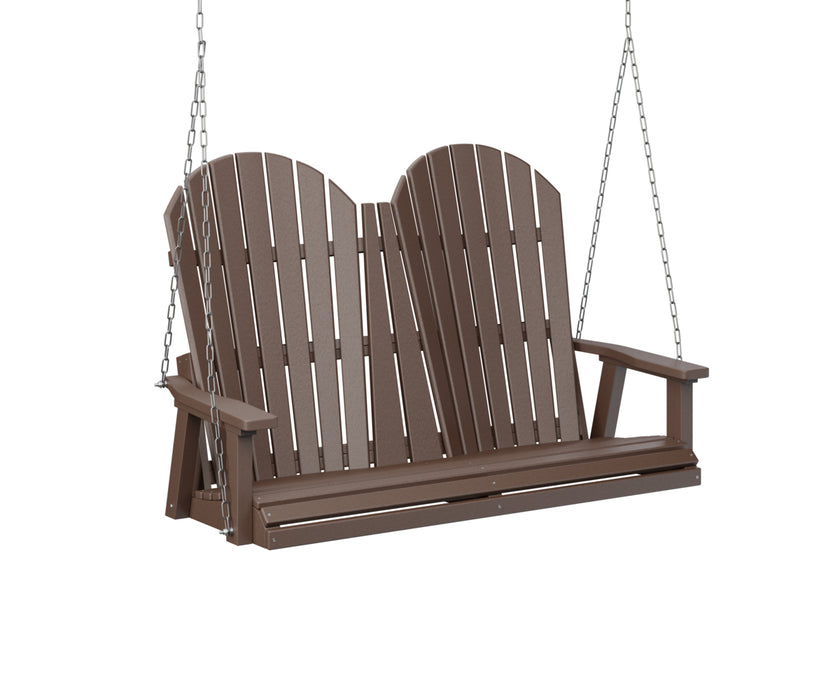 Berlin Gardens Comfo Back Double Swing with Zinc Chains