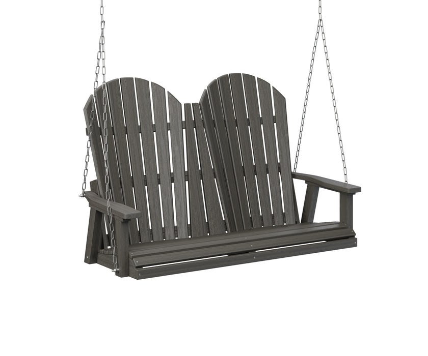 Berlin Gardens Comfo Back Double Swing with Stainless Steel Chains