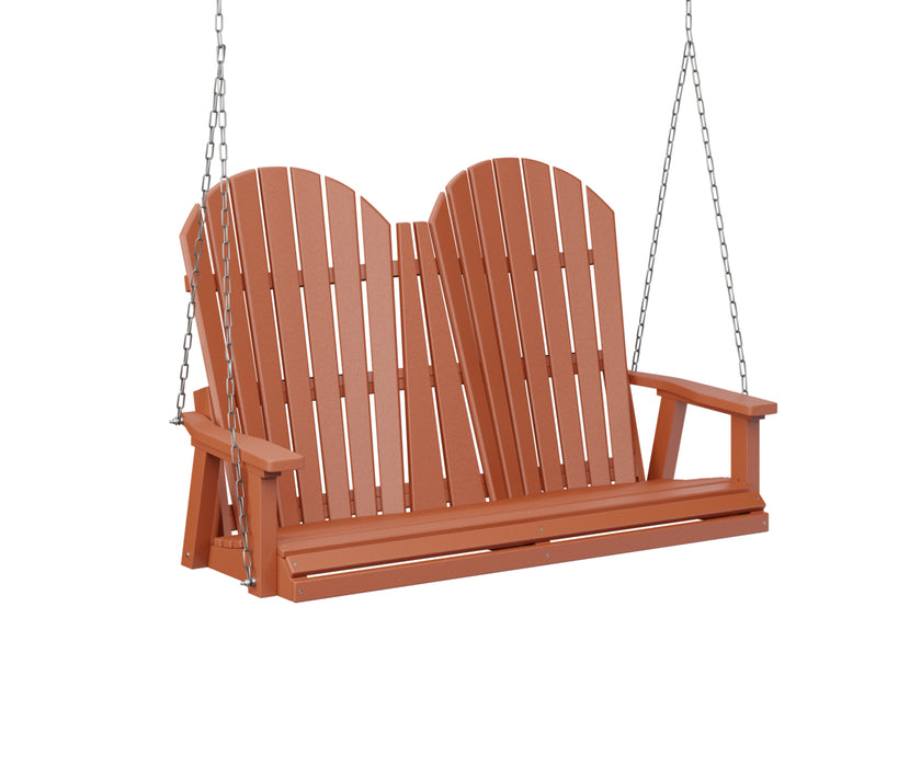 Berlin Gardens Comfo Back Double Swing with Zinc Chains