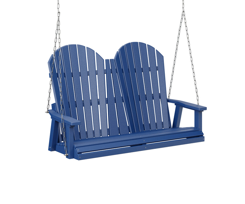 Berlin Gardens Comfo Back Double Swing with Stainless Steel Chains