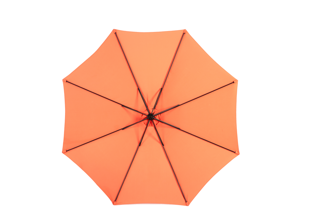 10ft Offset Hanging Market Patio Umbrella with Easy Tilt Adjustment
