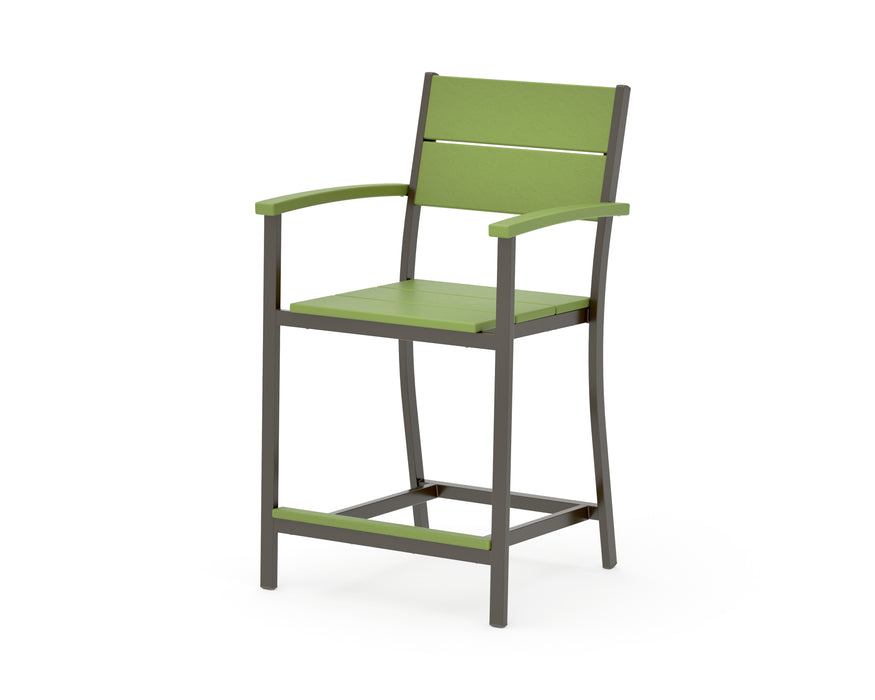 POLYWOOD® Main Street Counter Arm Chair