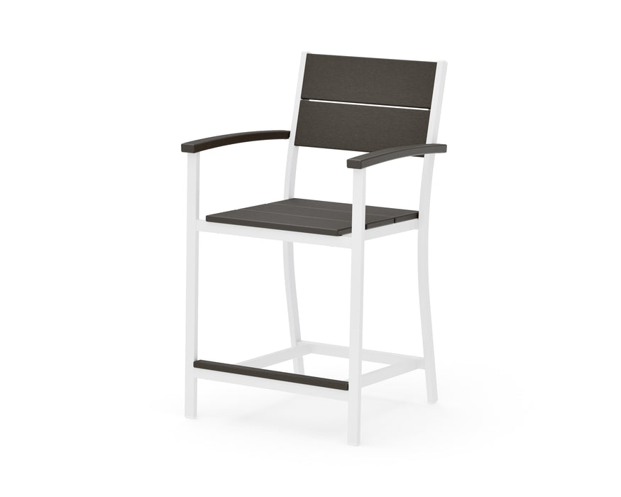 POLYWOOD® Main Street Counter Arm Chair