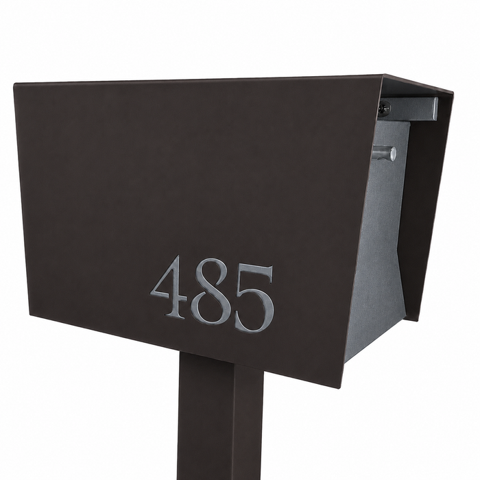 UpTown Box-2.0 in COCONUT - Modern Mailbox