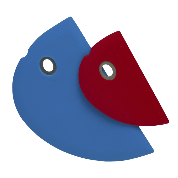 Messermeister 2 Piece Silicone Bowl Scraper Set