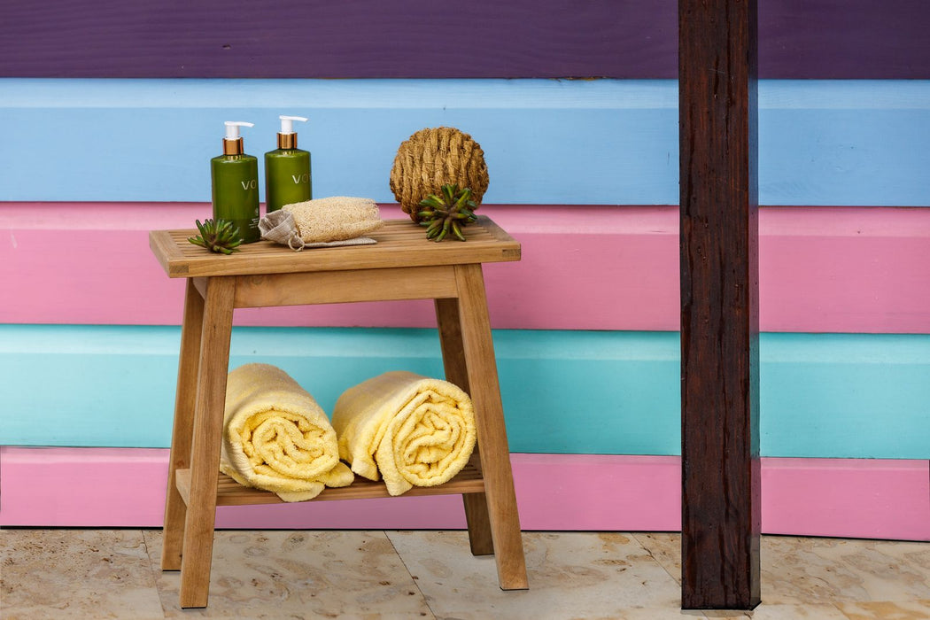 Three Birds Casual Shower Stool