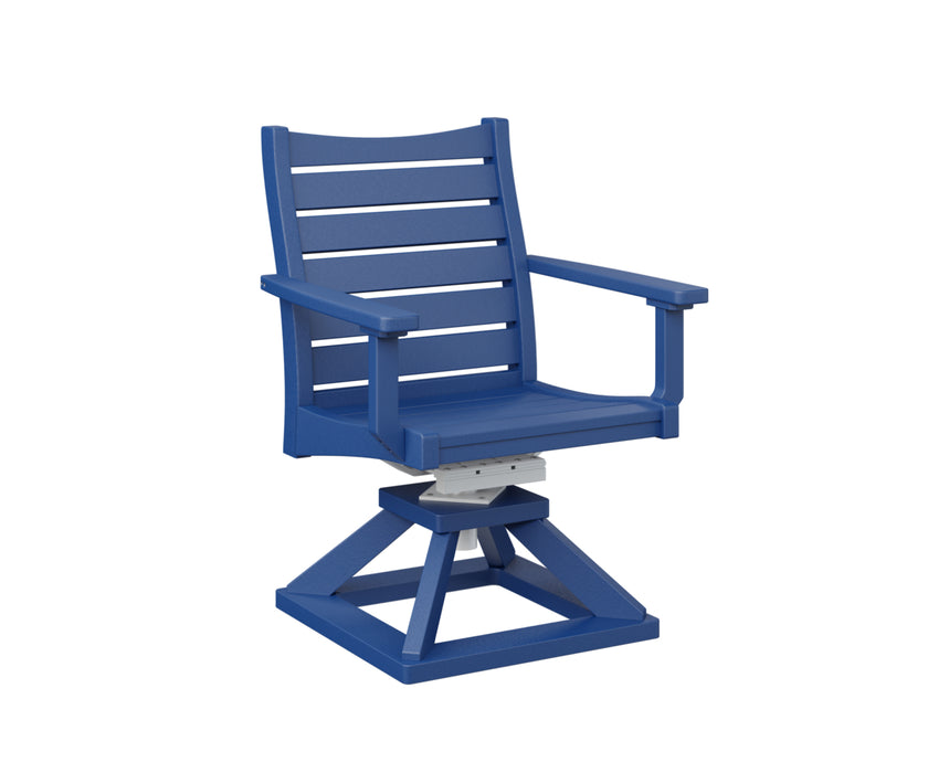 Berlin Gardens Bristol Swivel Rocker Dining Chair