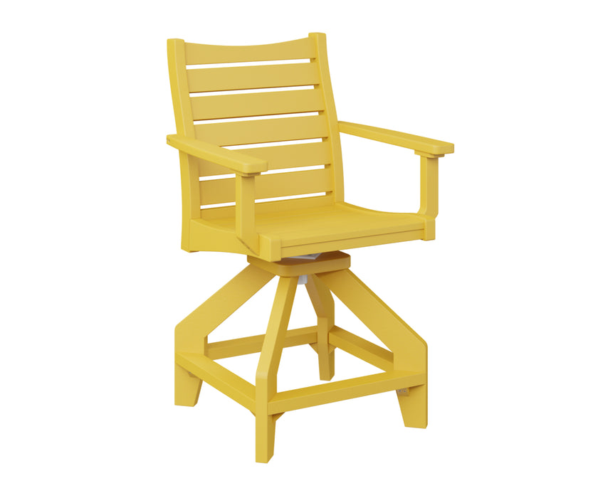 Berlin Gardens Bristol Swivel Counter Chair