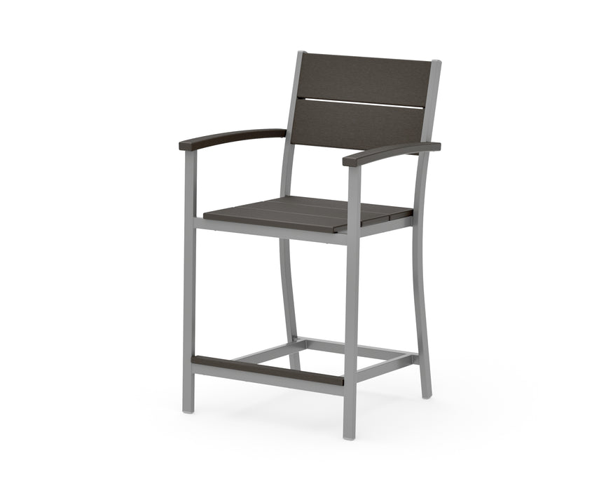 POLYWOOD® Main Street Counter Arm Chair