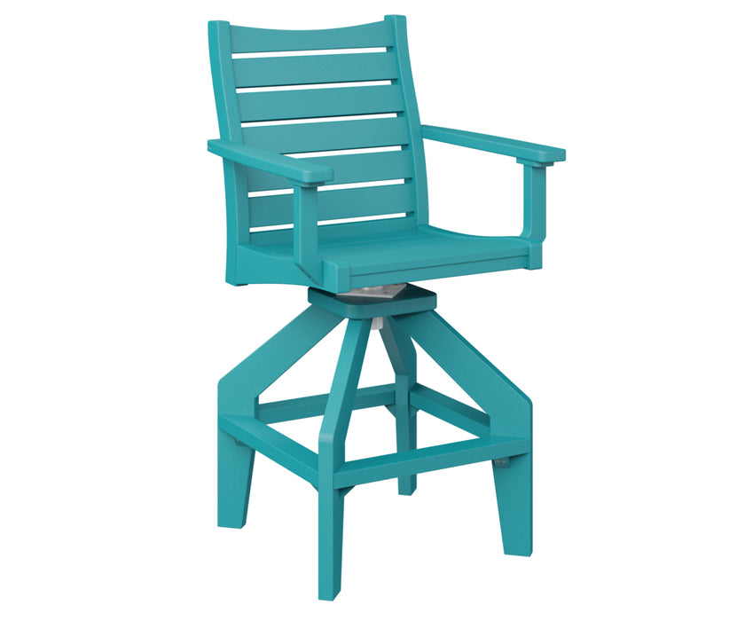 Berlin Gardens Bristol Swivel Bar Chair