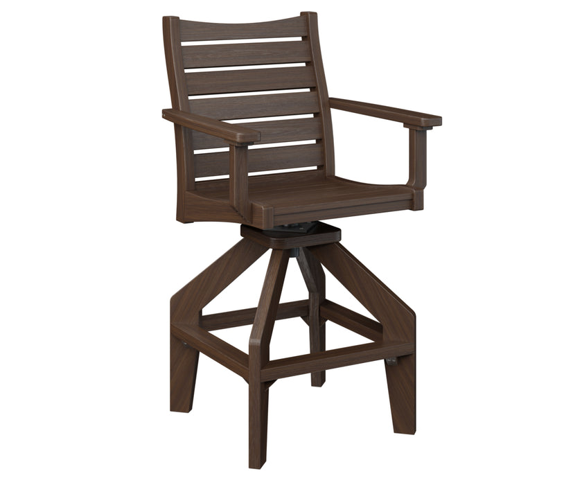 Berlin Gardens Bristol Swivel Bar Chair