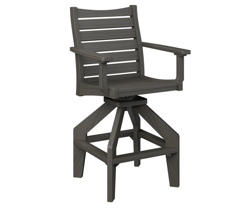 Berlin Gardens Bristol Swivel Bar Chair