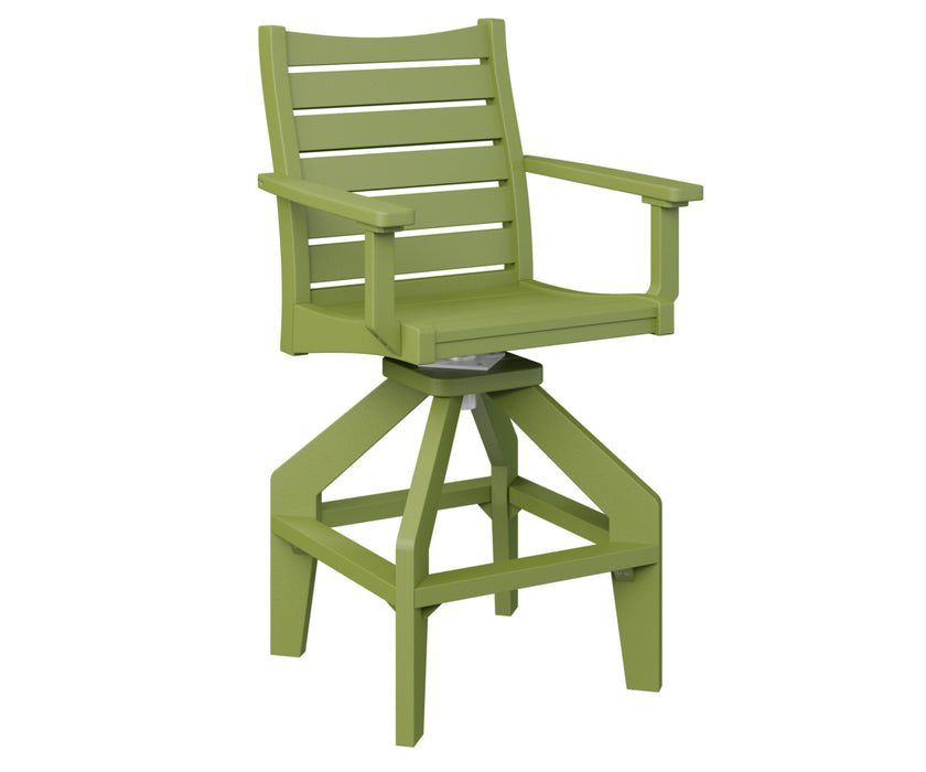 Berlin Gardens Bristol Swivel Bar Chair