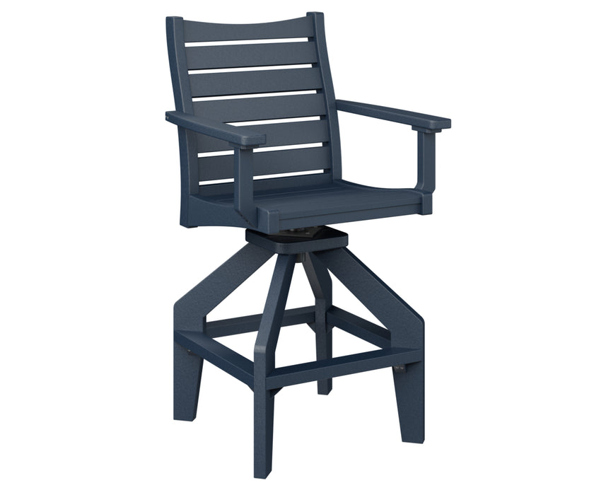 Berlin Gardens Bristol Swivel Bar Chair