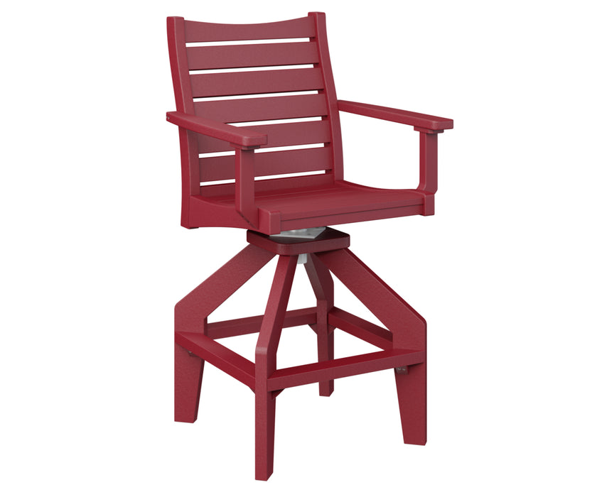 Berlin Gardens Bristol Swivel Bar Chair