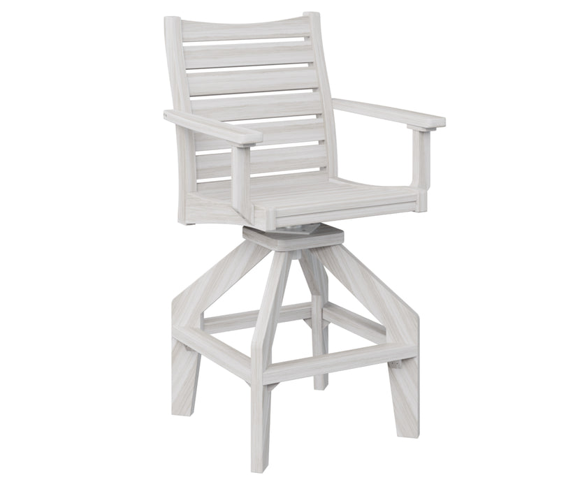 Berlin Gardens Bristol Swivel Bar Chair