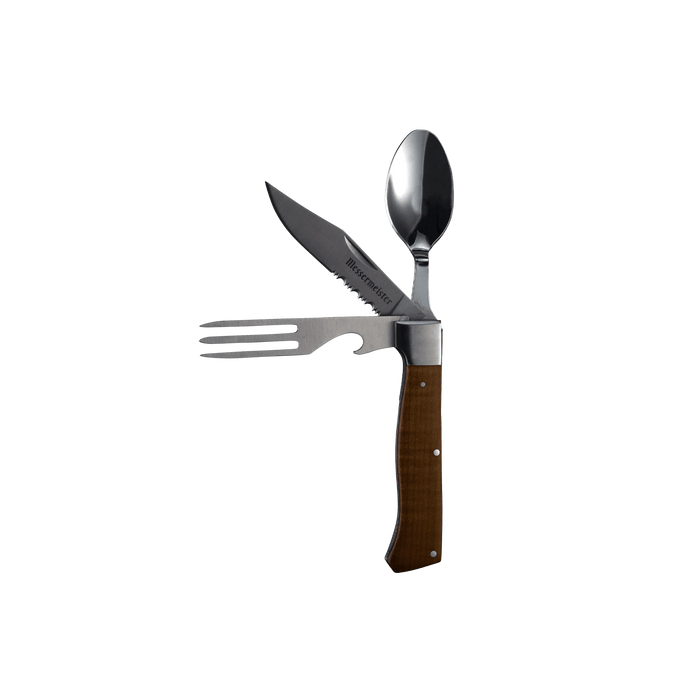 Messermeister Adventure Chef Maple Folding Camp Utensil