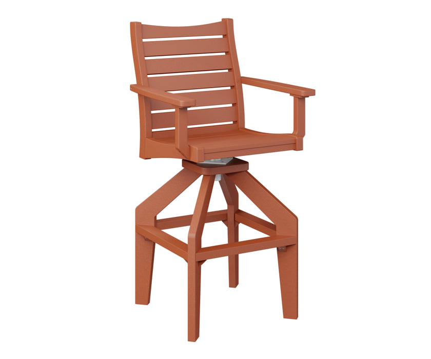 Berlin Gardens Bristol Extra Tall Swivel Chair