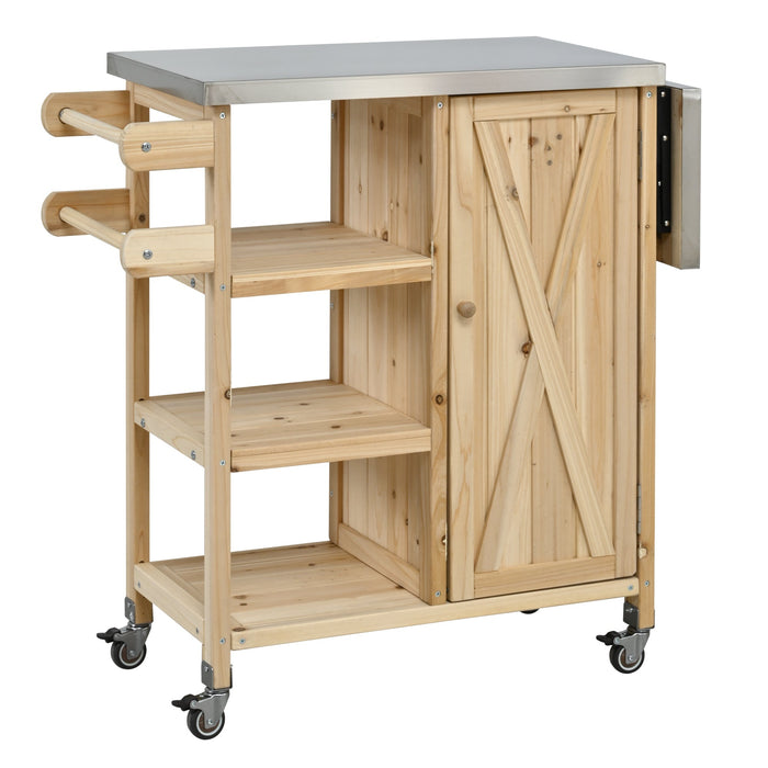 Foldable Outdoor Kitchen Island Patio Kitchen Island
