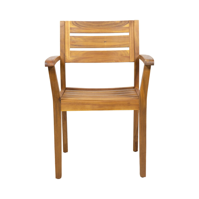 7-Piece Acacia Wood Outdoor Dining Set