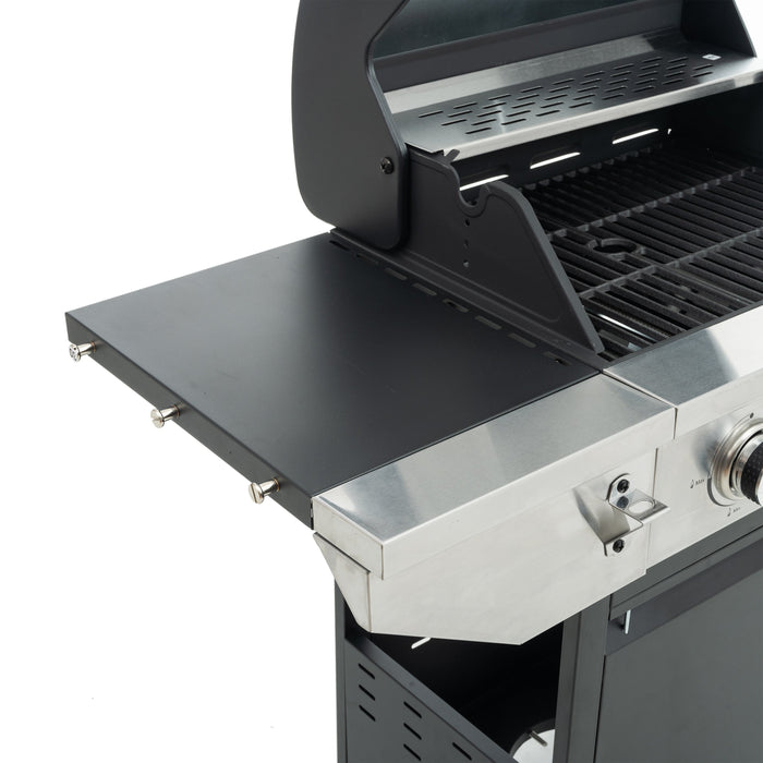 GigaTech 3 Burner Stainless Steel Propane Grill with Side Burner