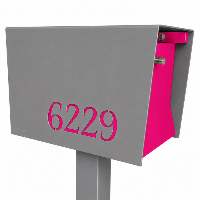 UptownBox-2.0 in DESIGNER GREY - Modern Mailbox