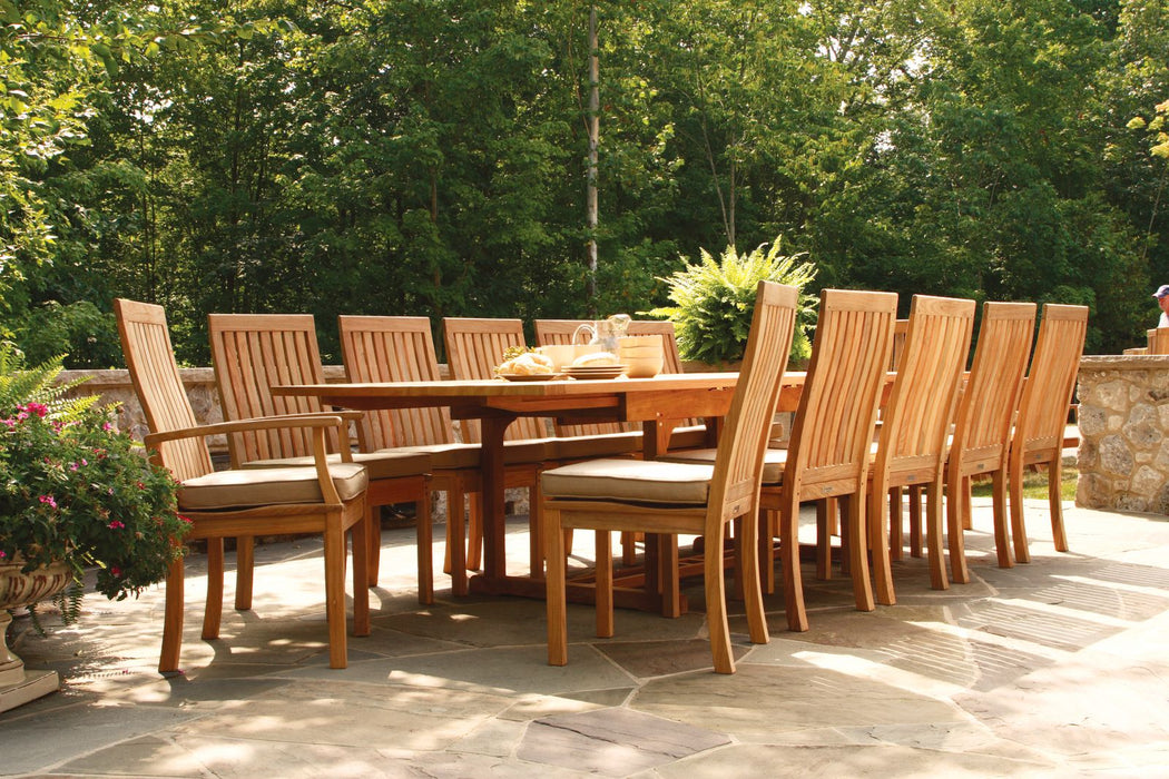 Three Birds Casual Chelsea Rectangle Extension Table 80"-115"