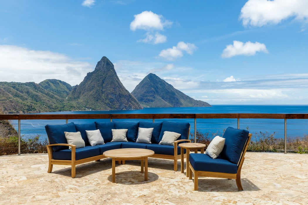 Three Birds Casual St. Lucia Right Facing Settee